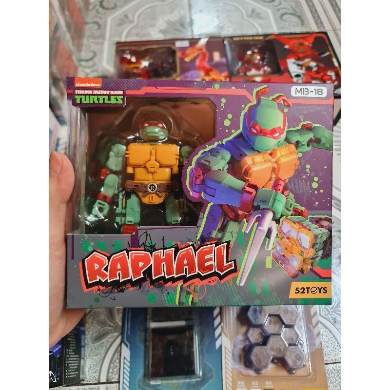 Mô hình Megabox_MB-18_Ninja Rùa Raphael.