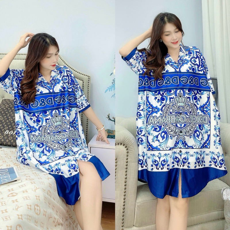 ĐẦM THUN LẠNH PIZAMA 55kg - 90kg