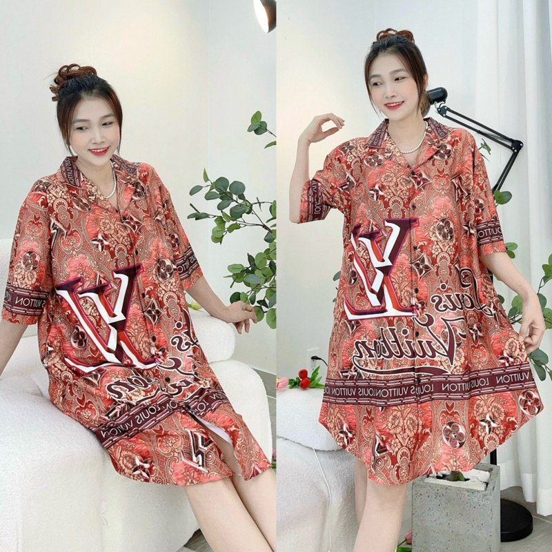 ĐẦM THUN LẠNH PIZAMA 55kg - 90kg