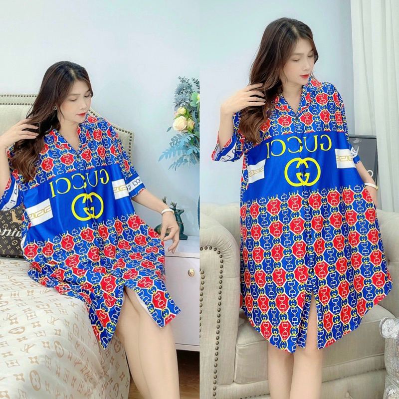 ĐẦM THUN LẠNH PIZAMA 55kg - 90kg