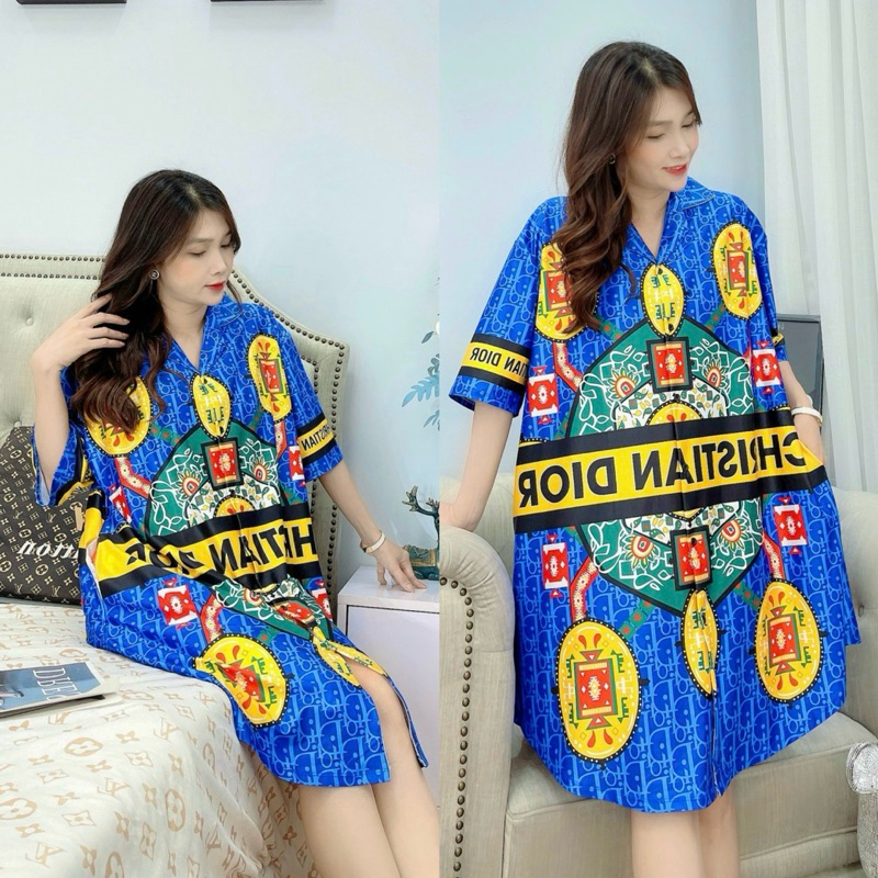 ĐẦM THUN LẠNH PIZAMA 55kg - 90kg