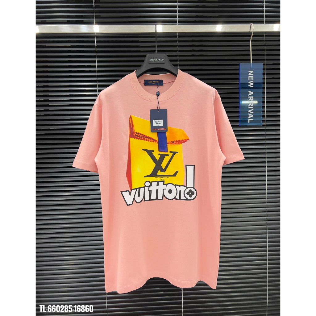 🔥Hot🔥Áo thun LV in hình thiết kế hot trend Nam nữ New 2024