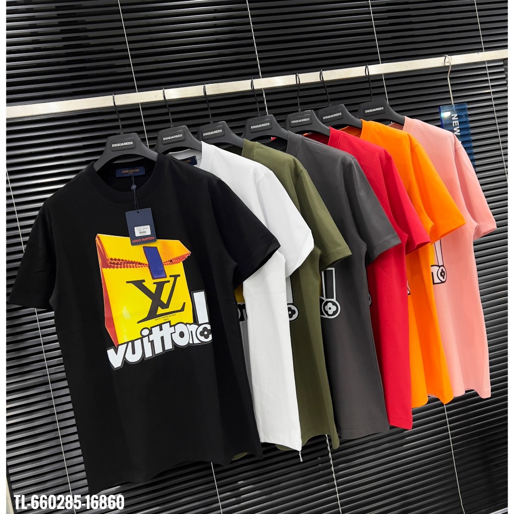 🔥Hot🔥Áo thun LV in hình thiết kế hot trend Nam nữ New 2024