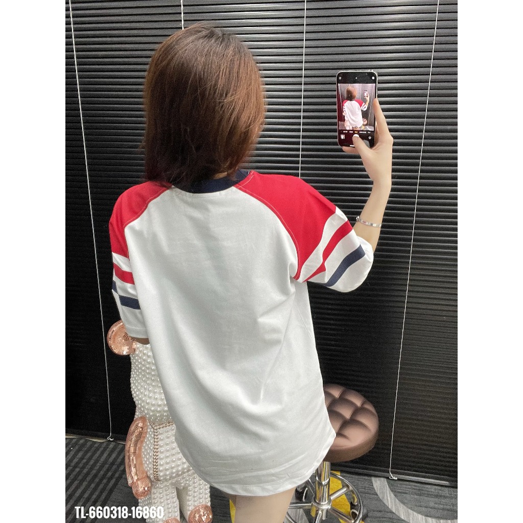 🔥Hot🔥Áo thun DSQUARED2 college stud thiết kế hot trend Nam nữ New 2024