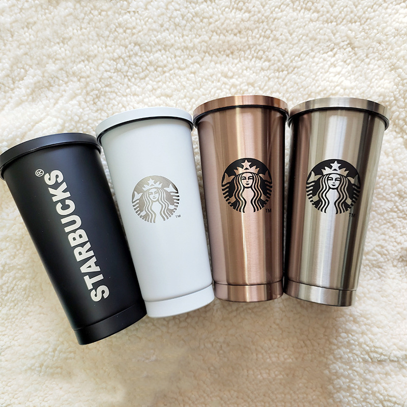 Cốc giữ nhiệt starbucks 750ml inox 304 kèm ống hút inox dễ dàng mang đi thuận tiện giữ nhiệt 6 giờ nóng lạnh