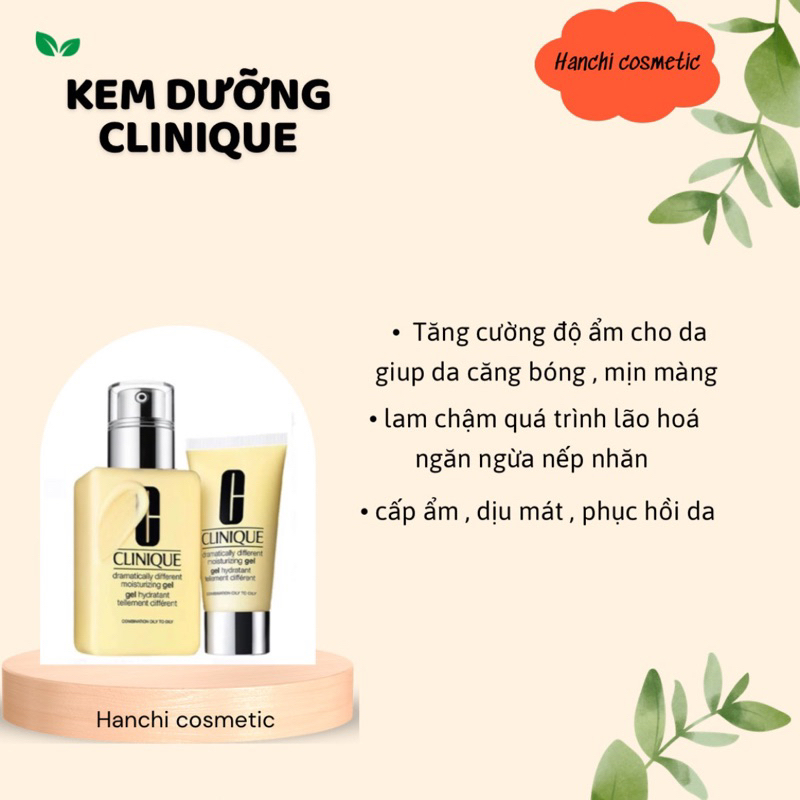 kem dưỡng clinique