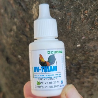 Lọ Uv Thiam 20ml bổ sung vitamin giúp tăng lực nhanh, đá bo khoẻ cho gà đá và chim cảnh
