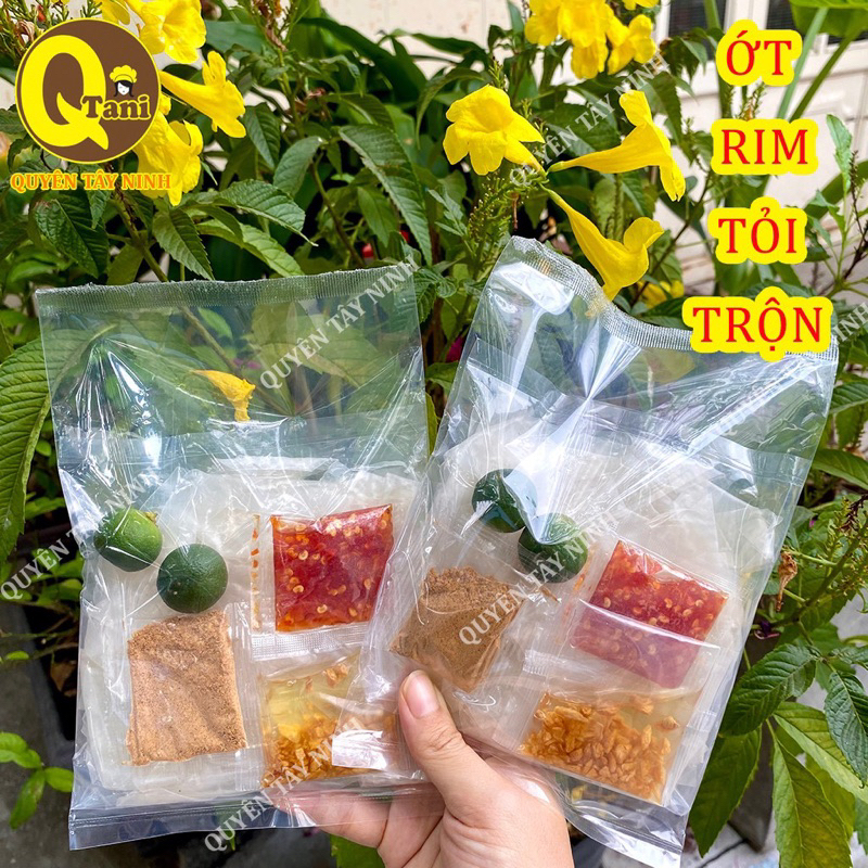 Bánh Tráng Phơi Sương Ớt Rim Mật Ong Dầu Tỏi Siêu Cay - QUYÊN TÂY NINH