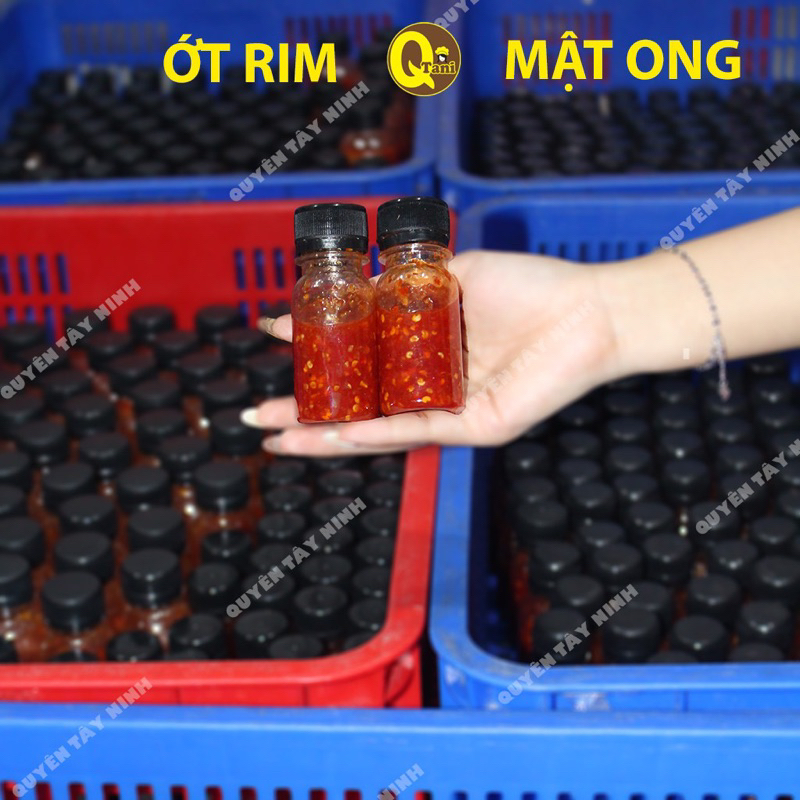 Bánh Tráng Phơi Sương Ớt Rim Mật Ong Dầu Tỏi Siêu Cay - QUYÊN TÂY NINH