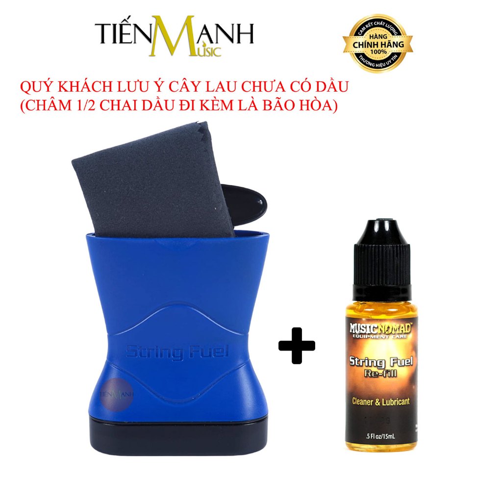 Dầu Lau Dây Đàn Guitar Music Nomad MN109, MN120 - Chính Hãng