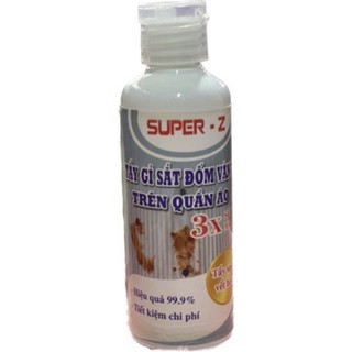 Tẩy rỉ sét bám trên quần áo Super Z