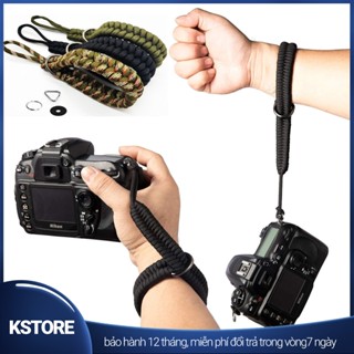  Dây đeo máy ảnh cổ tay vải dù đan cho máy Fujifilm Sony Canon Nikon... 