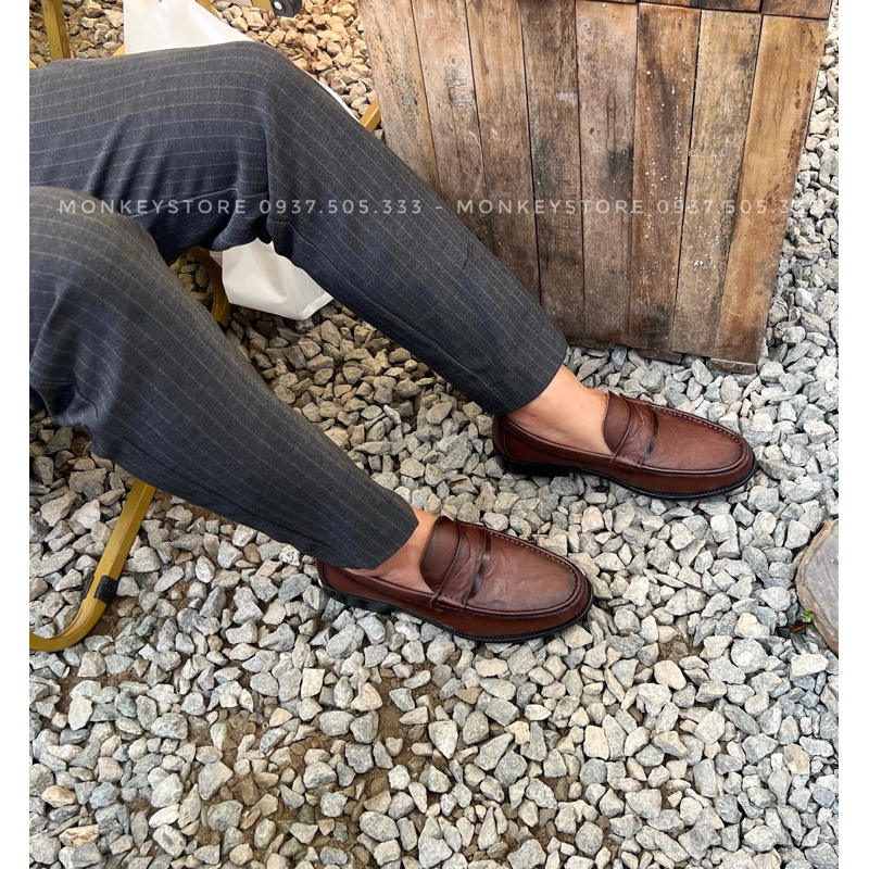 Giày tây nam, giày da nam da cao cấp thời trang - Mã MK47