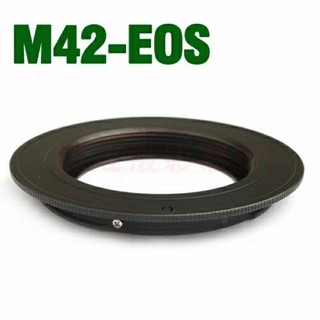 M42-EOS Adapter ngàm chuyển M42 lens sang Canon EOS nhôm sơn đen