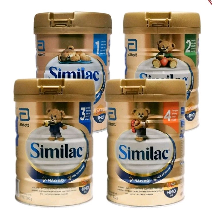 Sữa Bột Similac HMO 1/2/3/4 900gr