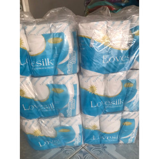 Giấy vệ sinh LOVESILK 12cuộn