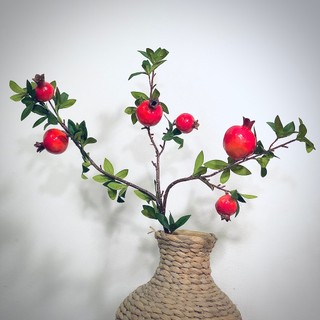 Cành Táo, Lựu, Hồng trang trí decor Tết