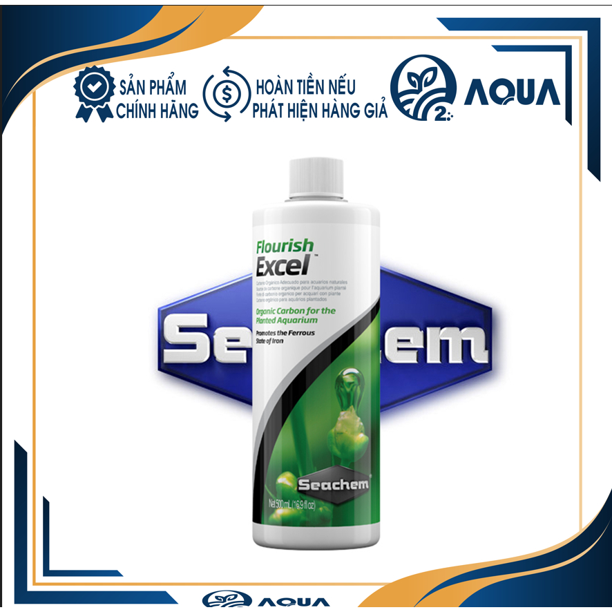 SEACHEM FLOURISH EXCEL PHÂN NƯỚC BỔ SUNG CO2, ỨC CHẾ RÊU HẠI