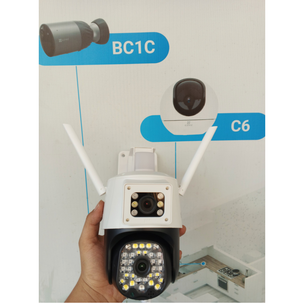 Camera 4G Yoosee QPT39-4G 2 khung hình 5.0Mpx - Dùng SIM 4G - Lắp ngoài trời