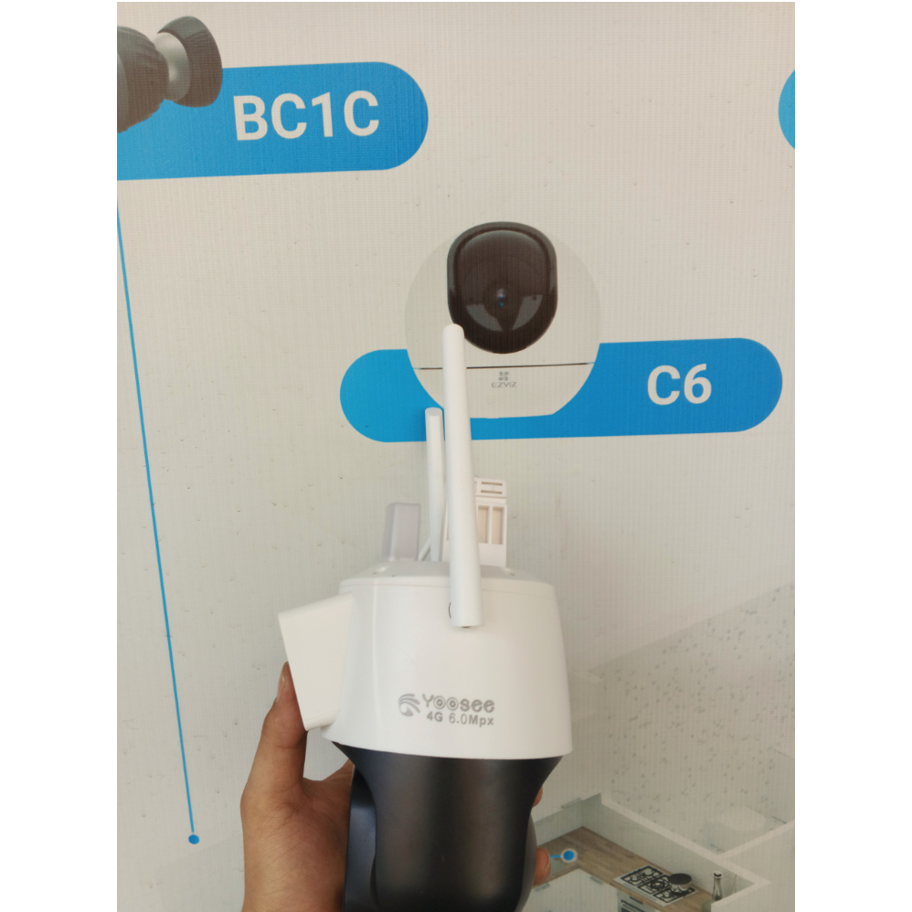 Camera 4G Yoosee QPT39-4G 2 khung hình 5.0Mpx - Dùng SIM 4G - Lắp ngoài trời