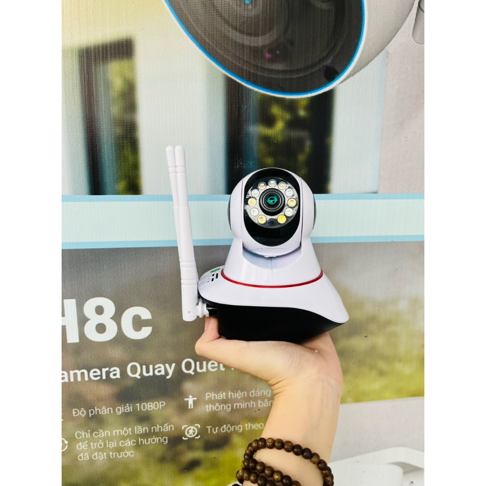 Camera Wifi Yoosee 3 Râu 2.0Mpx - Giám sát nhà cửa, văn phòng