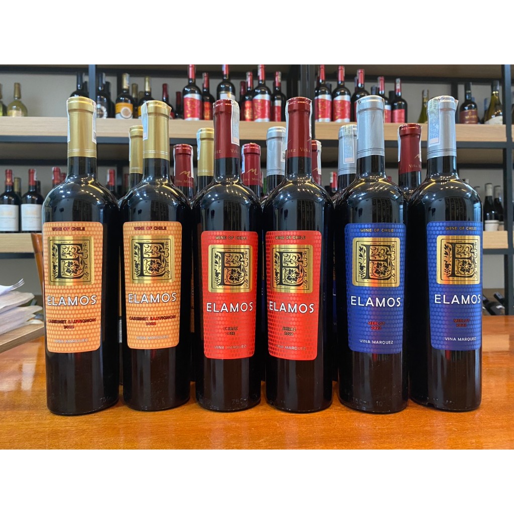 Rượu vang Chile Elamos 750ml