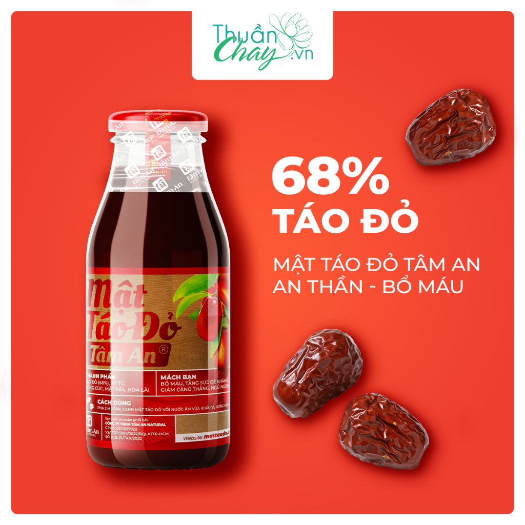 Mật Táo Đỏ Tâm An