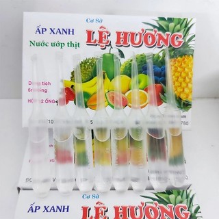 Nước Ướp Thịt Ấp Xanh Lệ Hương 6ml hộp 12 ống