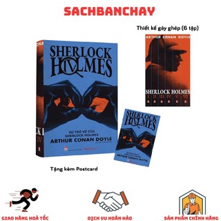 Sách - sherlock holmes: tập 4 - sự trở về của sherlock holmes - tặng kèm postcard
