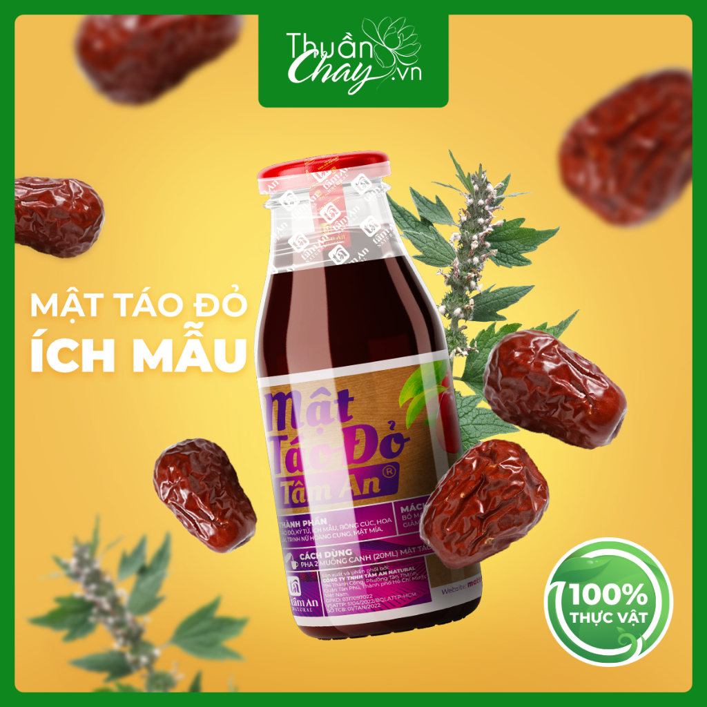 Mật Táo Đỏ Ích Mẫu 250ml