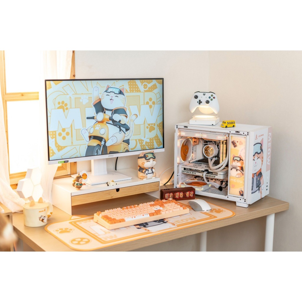 PC Combo Gaming Memphis-S Meow RTX 4060