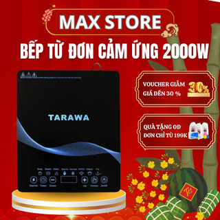 Bếp Từ Đơn Cảm Ứng Nhật Bản Cao Cấp, Công Suất 2000W, Kính Cường Lực, Tích Hợp Nhiều Chức Năng BT04