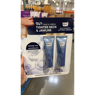 (Hàng Usa)[Set 2 Tuýp] Kem Dưỡng Nâng Cơ Vùng Cổ RoC Multi Correxion Lifting Cream Tuýp 77ml