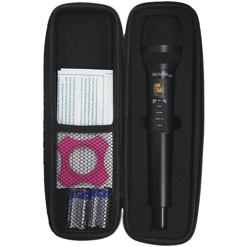 Micro hát karaoke cho xe ô tô ACNOS MiCar 3
