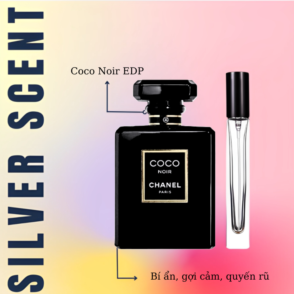 [ Silver Scent ] | Nước hoa Coco Noir EDP dạng chiết (5ml/10ml)