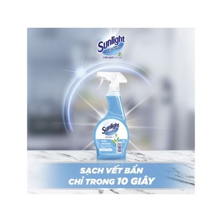 [ Combo 2 chai ] Nước Lau Kính Sunlight Siêu Nhanh 520ml