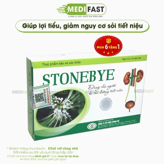 Stonebye viên  lợi tiểu - Mua 6h tặng 1h bằng tem tích điểm - hỗ trợ giảm sỏi mật, sỏi thận từ râu ngô, kim tiền thảo