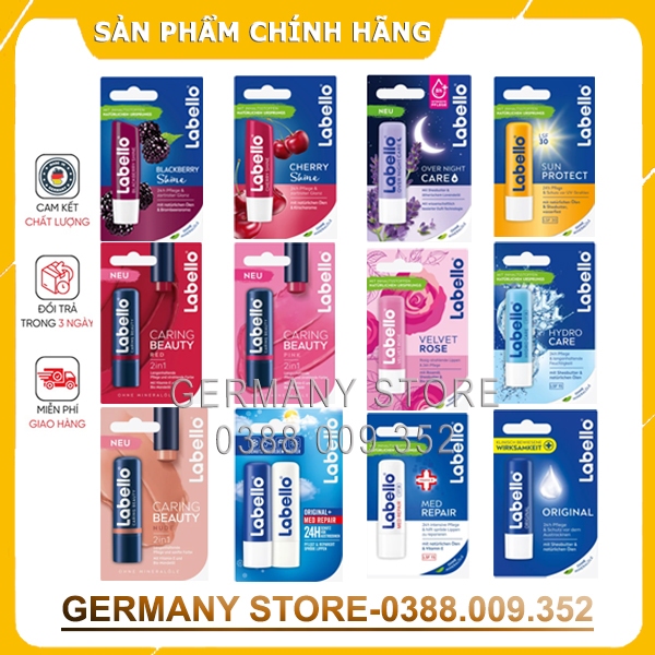 Son dưỡng Labello của Đức