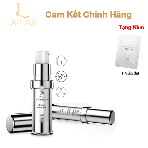 Kem Làm Hồng Vùng Kín GCell XX Virgin Cream Premium W1 5ml