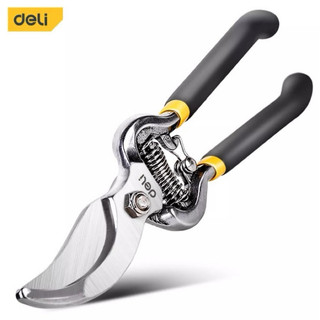 Kéo cắt tỉa cành cây lưỡi cong chính Hãng Deli
