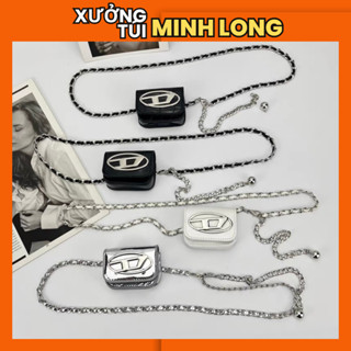 Túi mini đeo chéo mác D đeo bụng đeo hông kiểu dáng nhỏ nhắn cute sang chảnh thời trang mẹ và bé DC0319