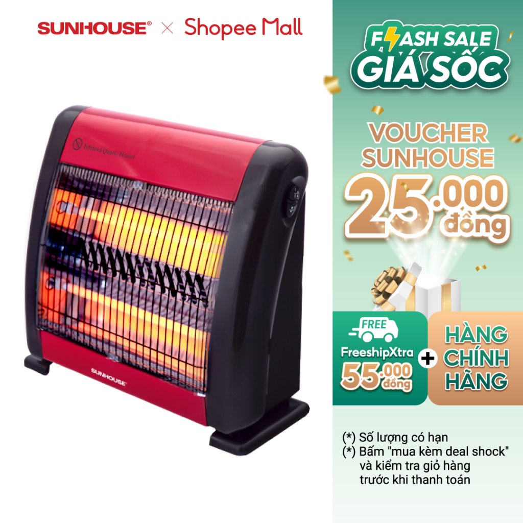 Sưởi điện hồng ngoại SUNHOUSE SHD7013