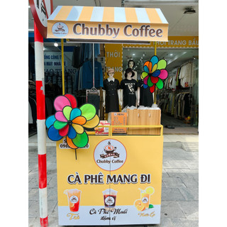 Xe cà phê gấp gọn - cà phê mang đi - take away