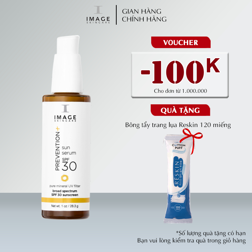 Kem Chống Nắng Nâng Tông Sáng Da IMAGE Skincare PREVENTION+ Sun Serum SPF30 Untinted 28.3g (new)