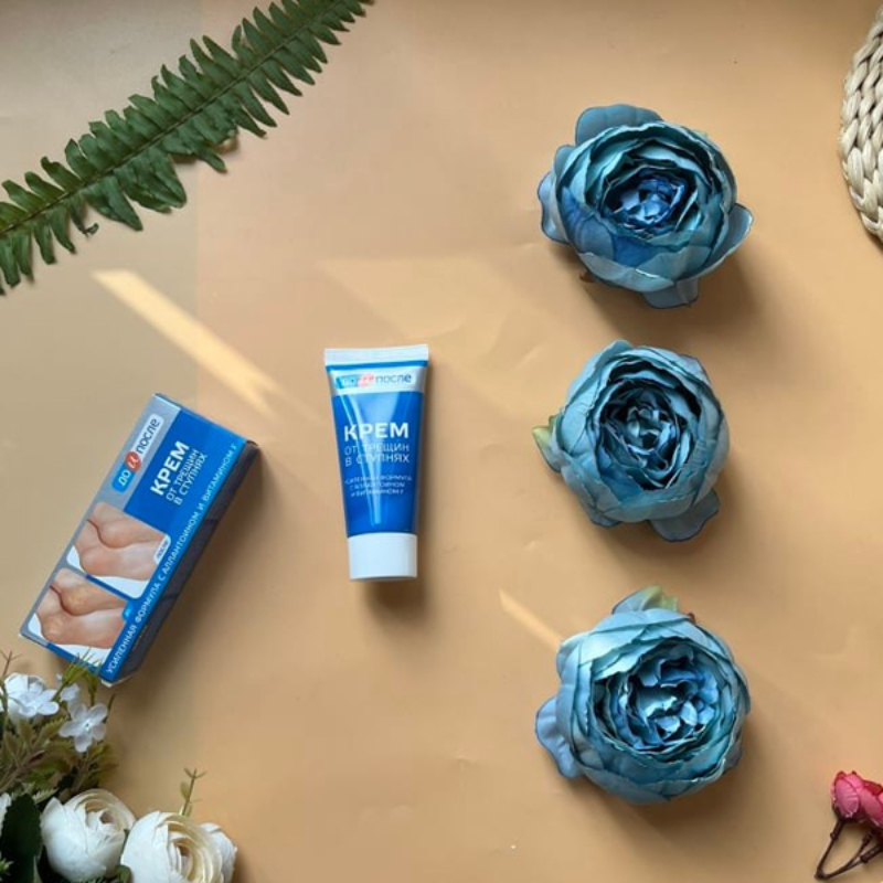 Kem Giảm Nứt Nẻ Gót Chân Apteka của Nga 50ml Giúp tái tạo da gót chân và làm mềm da chân hiệu quả