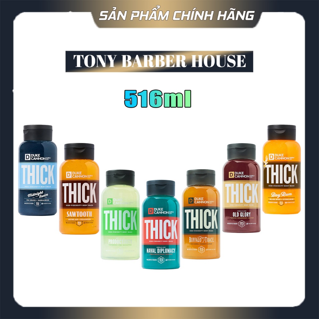 Sữa tắm Duke Cannon Thick High Viscosity Body Wash 516ml