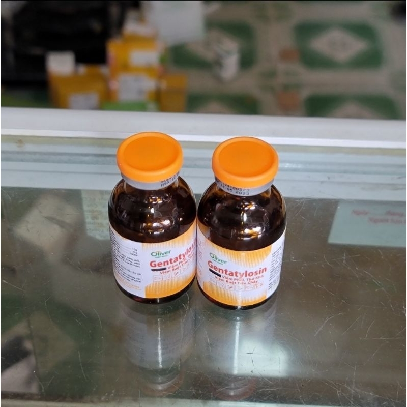 Chai Gen ta ty lo sin chuyên h o, th ở, v iêm p hổi dùng cho thú cưng