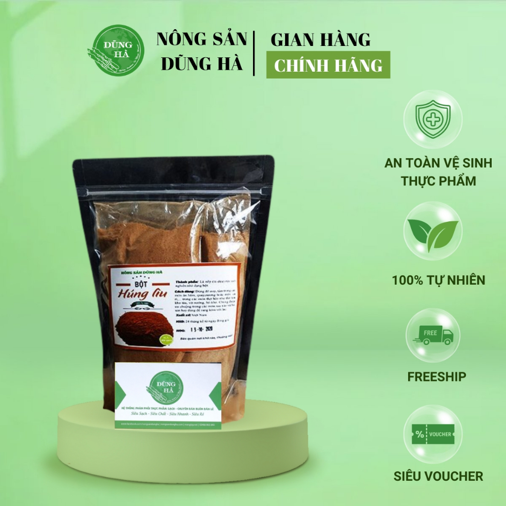 Bột Húng Lìu Khô chất lượng Loại 1