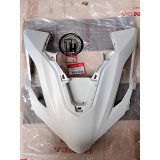 Mặt nạ lớn trắng nhám click / vario 160 nhập khẩu chính hãng honda indonesia