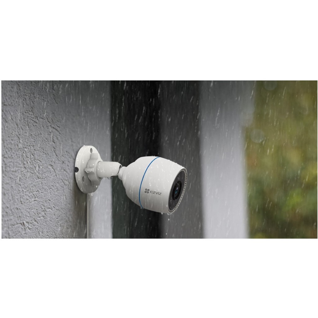Camera wifi Ezviz ngoài trời C3TN Full HD, Camera IP chống nước có Mic thu âm, màu đêm, báo động